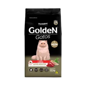 Ração Golden Para Gatos Adultos Sabor Carne 10.1kg Premier Pet